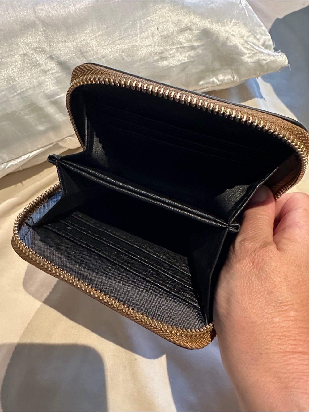 Monogram Zip Wallet - Picture 2 of 4